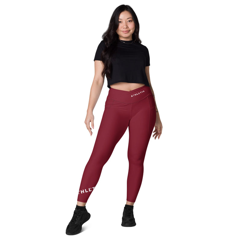 Leggings CrossRise – taille croisée et maintien élégant.