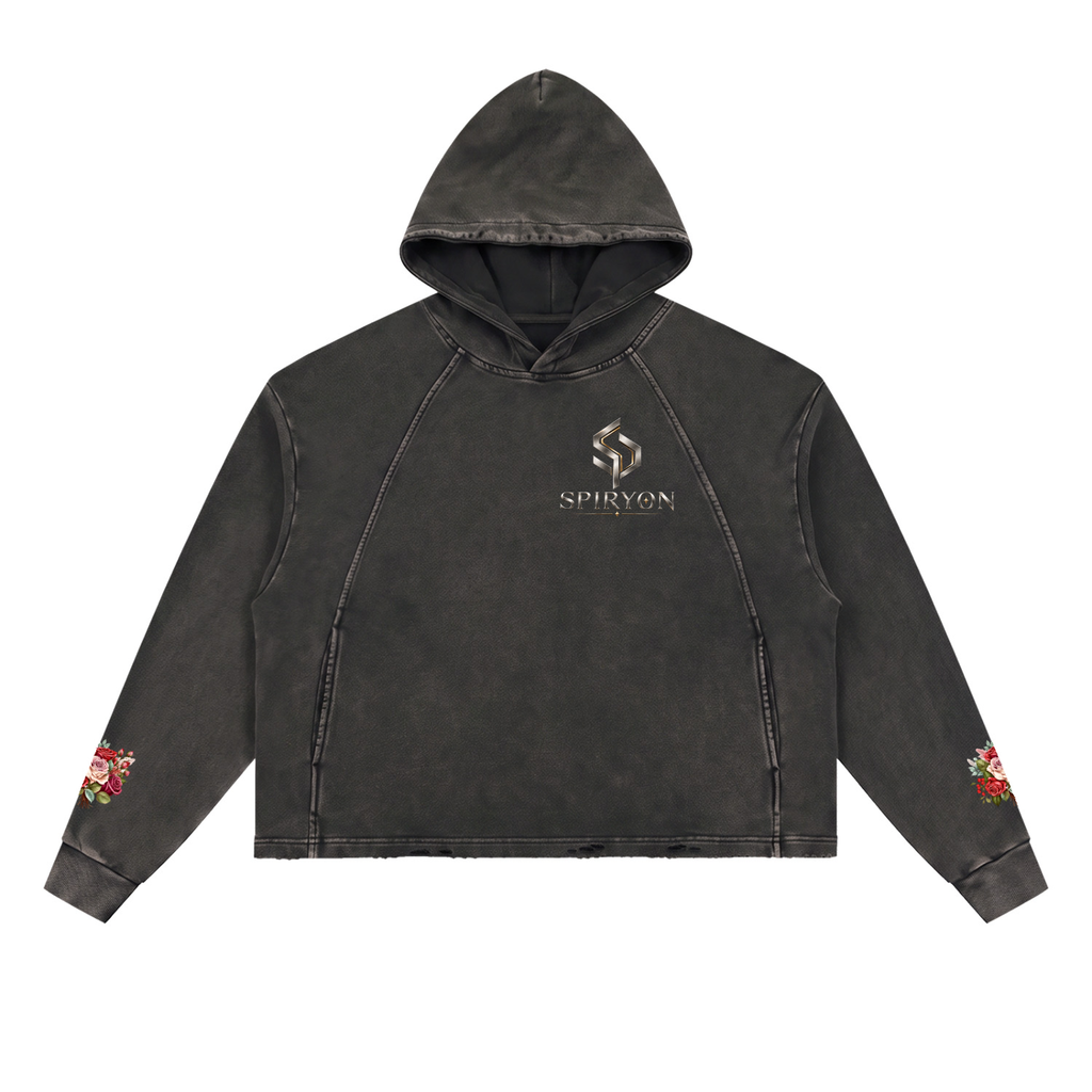 Hoodie Streetwear Vintage Snow Wash