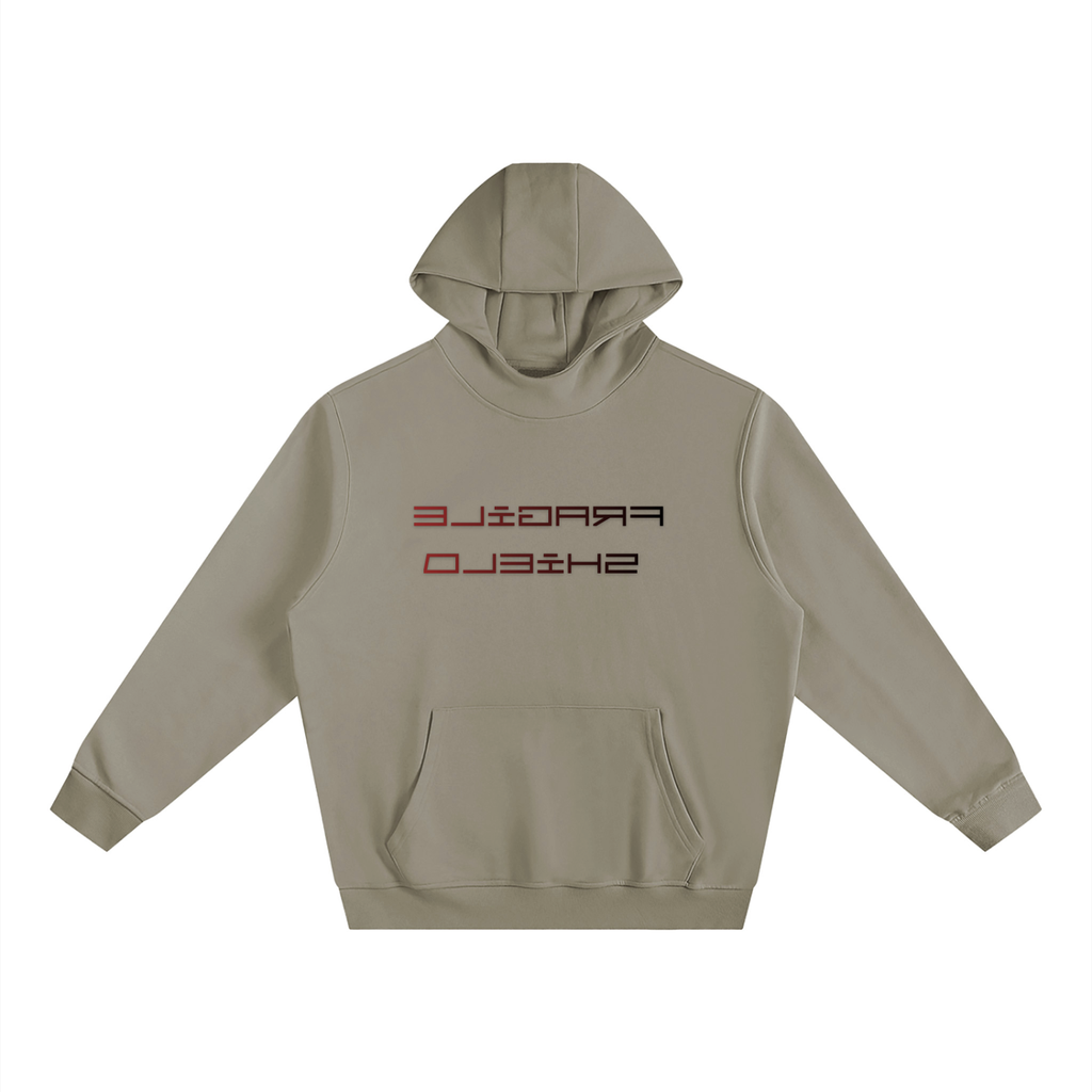 Fleeced High Neck Hoodie