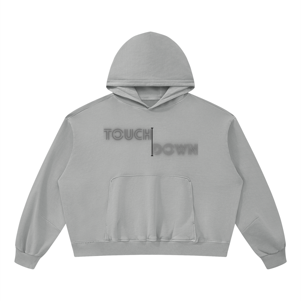 Hoodie Unisexe Boxy Vintage Délavé