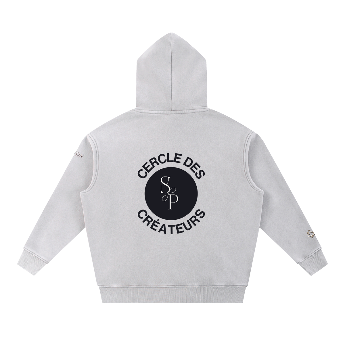 Snow Wash Fleece Oversize Hoodie