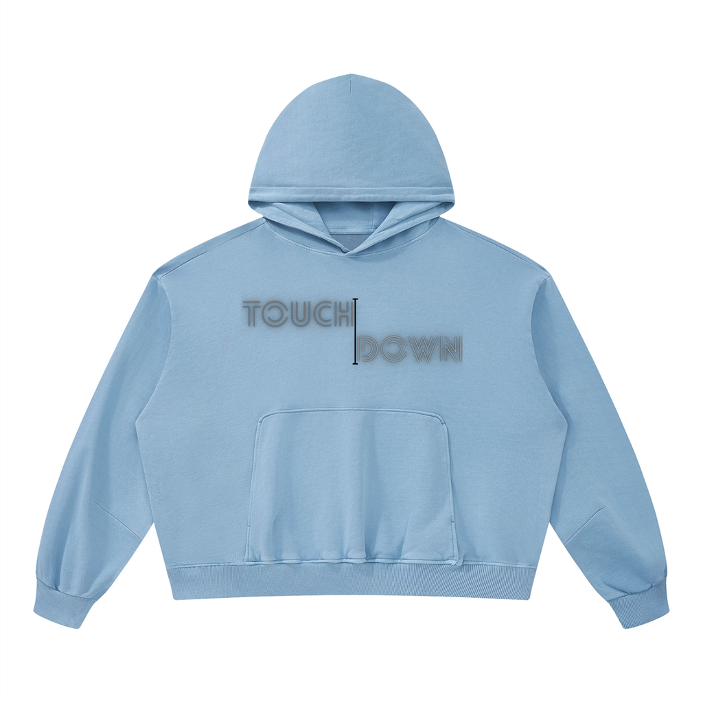 Hoodie Unisexe Boxy Vintage Délavé
