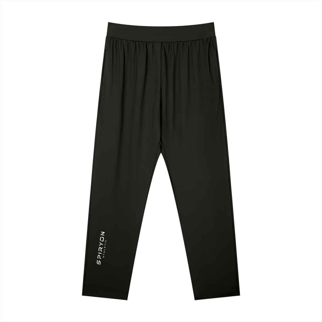 Pantalon droit à taille élastique