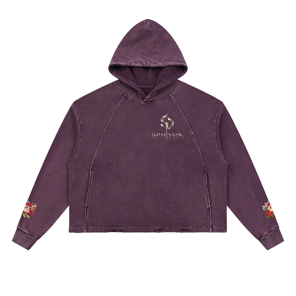 Hoodie Streetwear Vintage Snow Wash