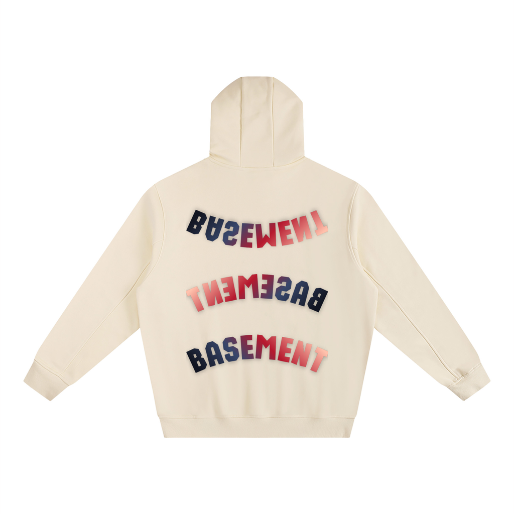 Fleeced High Neck Hoodie