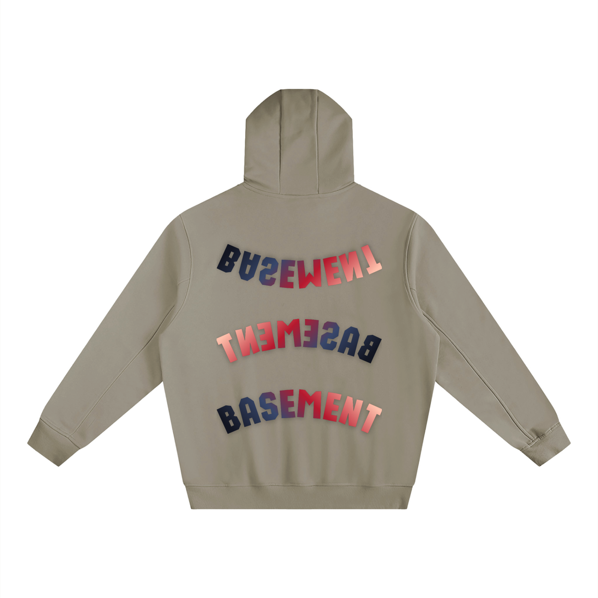 Fleeced High Neck Hoodie