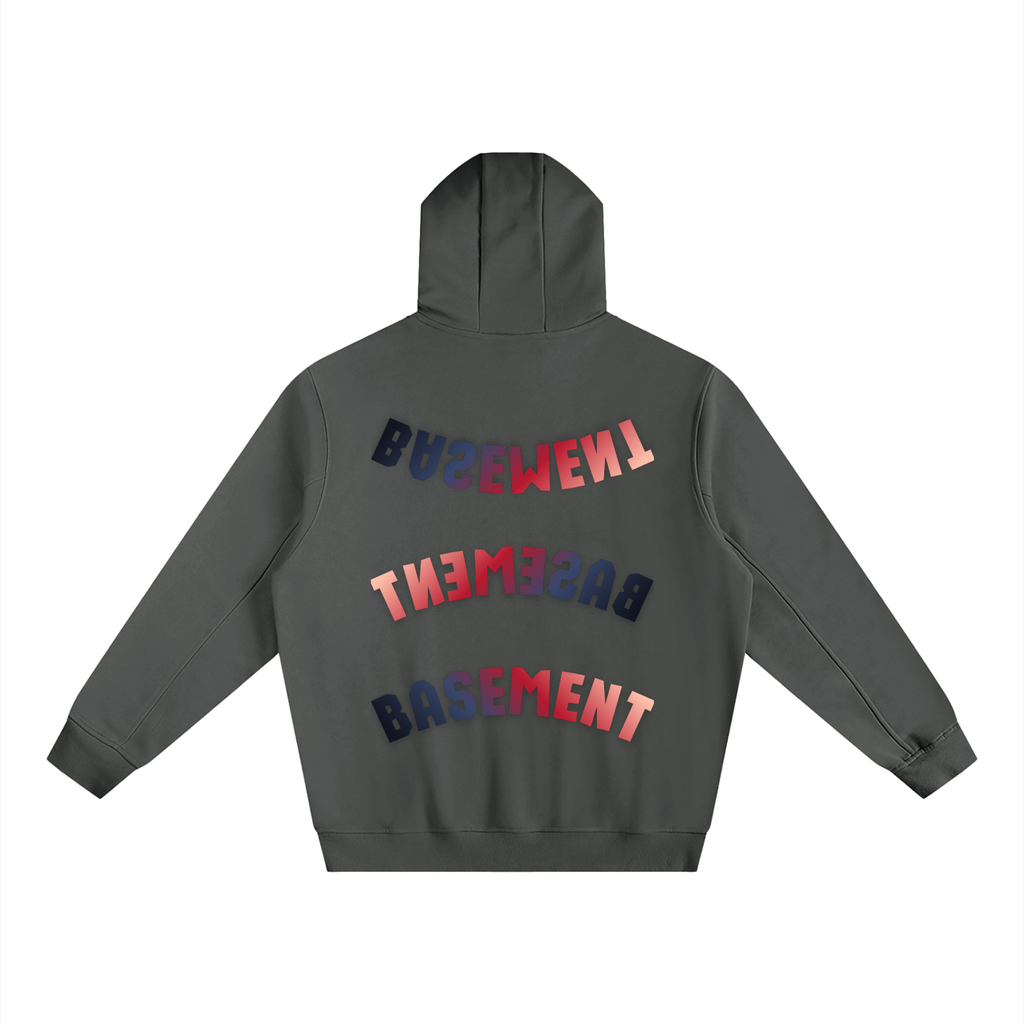 Fleeced High Neck Hoodie
