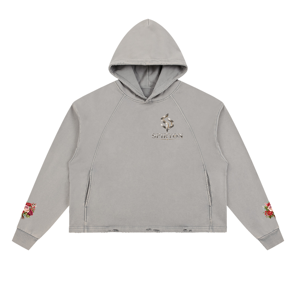 Hoodie Streetwear Vintage Snow Wash