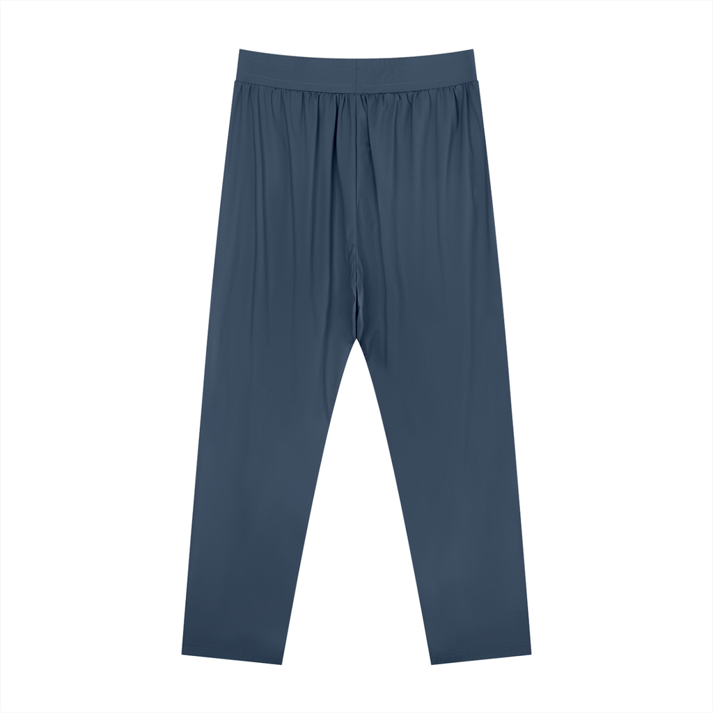 Pantalon droit à taille élastique