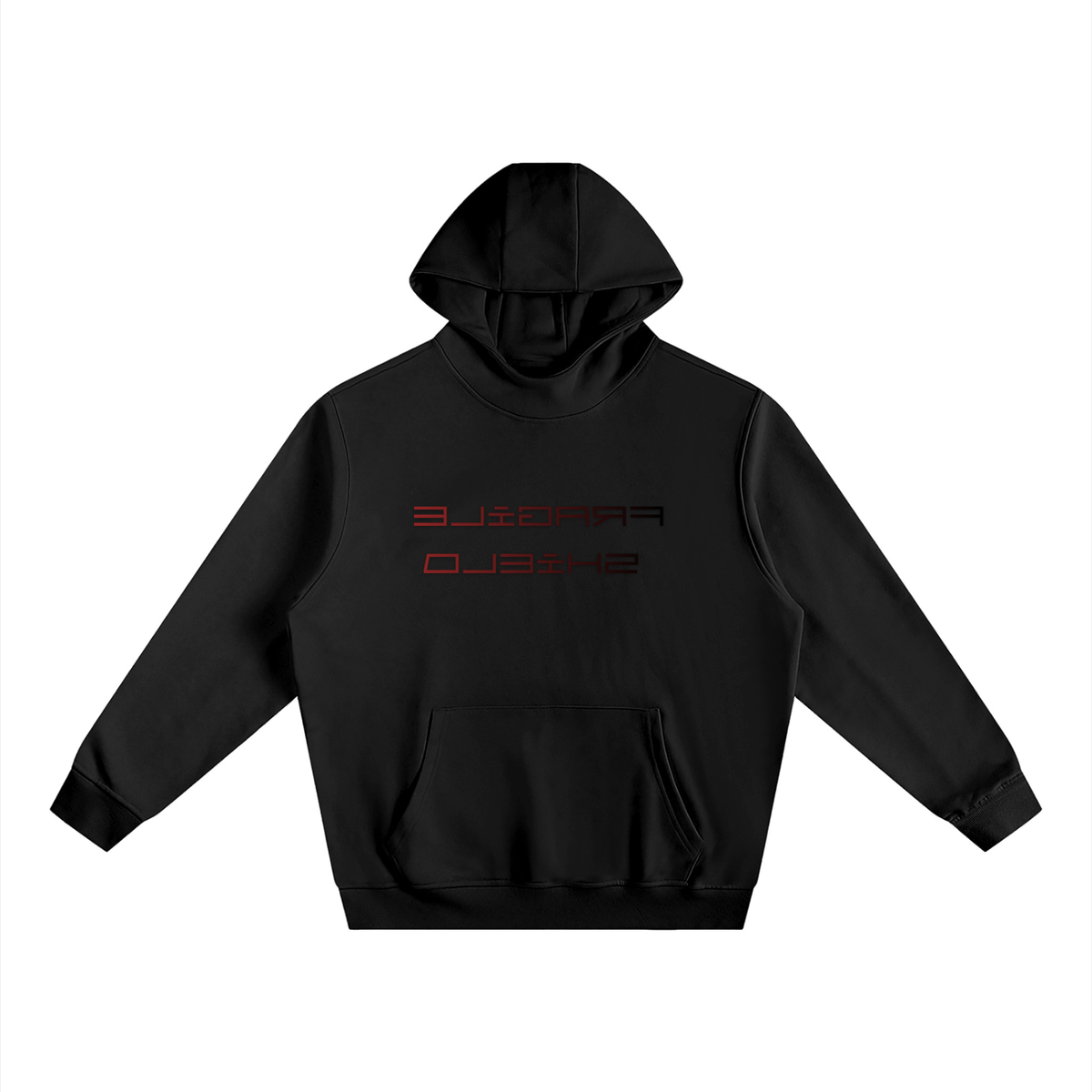 Fleeced High Neck Hoodie
