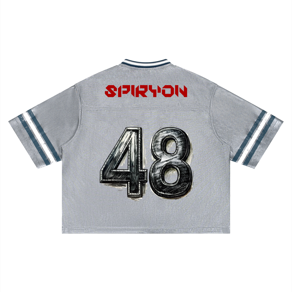 Unisex Boxy Striped Soccer Jersey