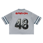 Unisex Boxy Striped Soccer Jersey