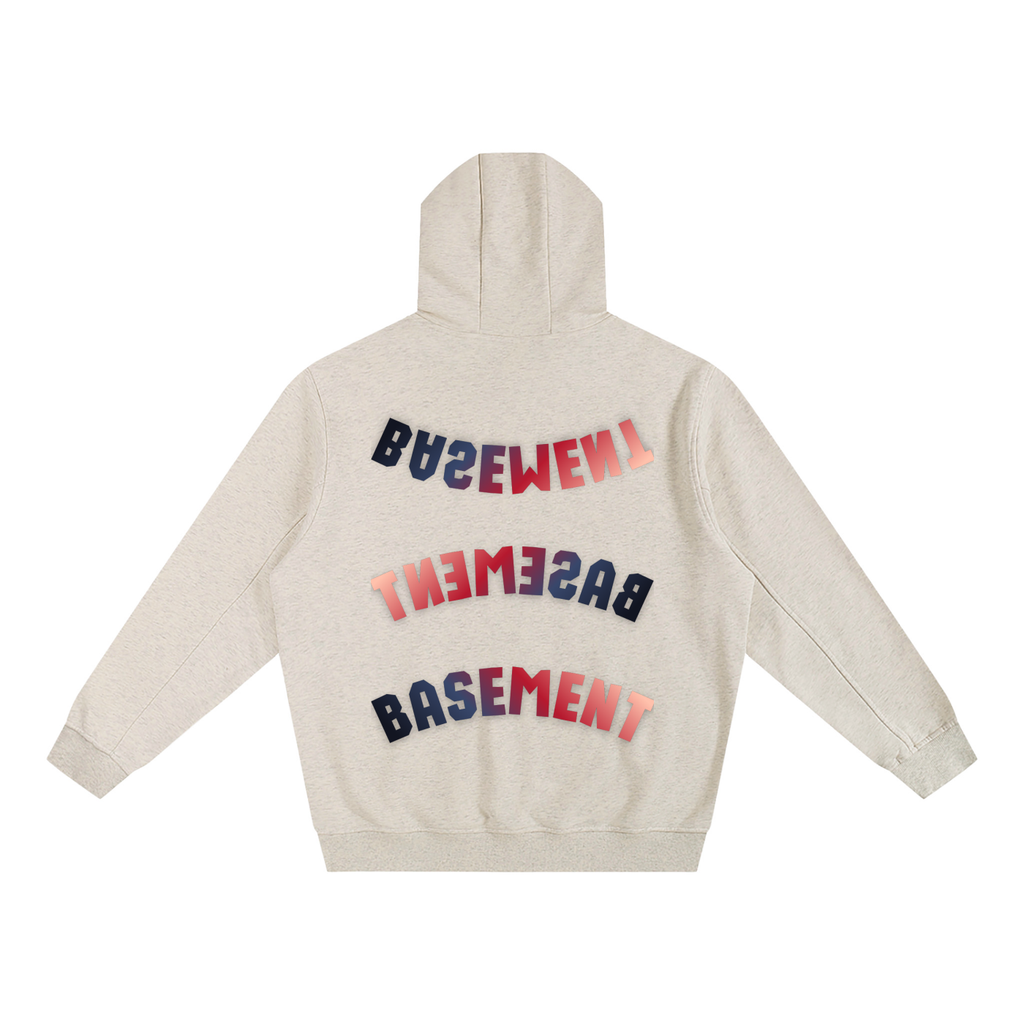 Fleeced High Neck Hoodie