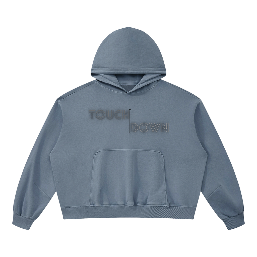 Hoodie Unisexe Boxy Vintage Délavé