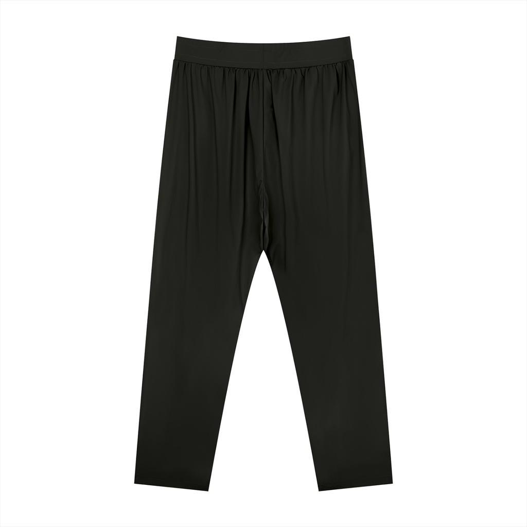 Pantalon droit à taille élastique