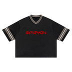 Unisex Boxy Striped Soccer Jersey