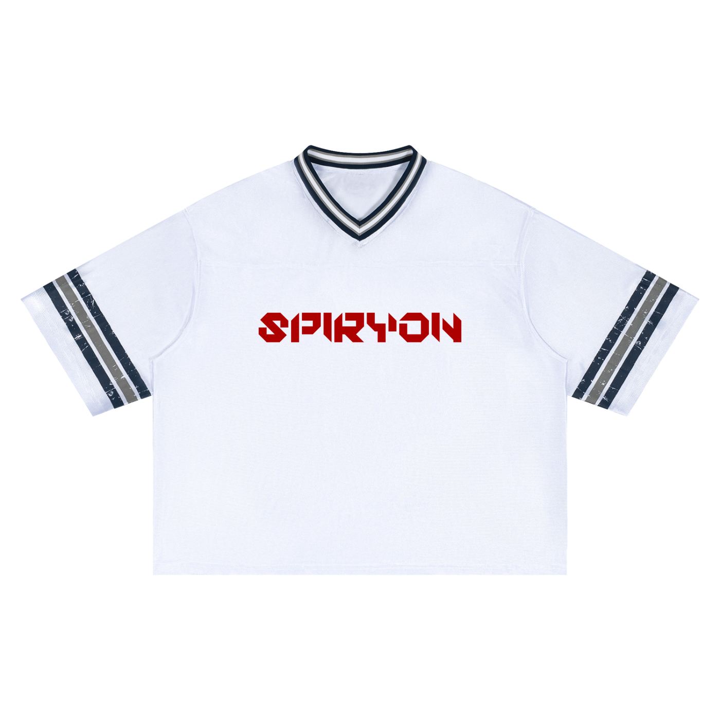 Unisex Boxy Striped Soccer Jersey