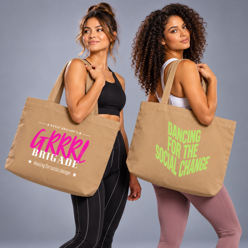 Sac en toile de coton - Grrrl Brigade