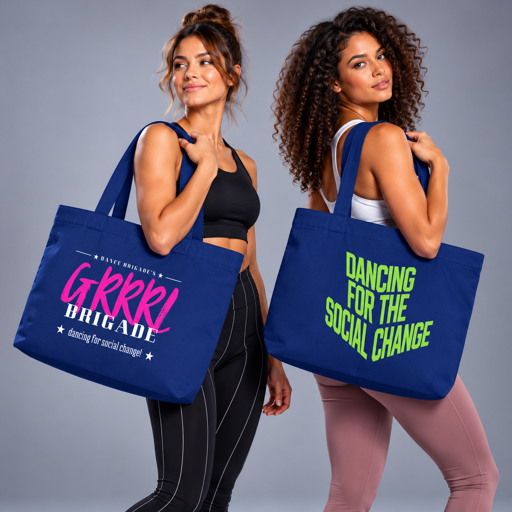 Sac en toile de coton - Grrrl Brigade