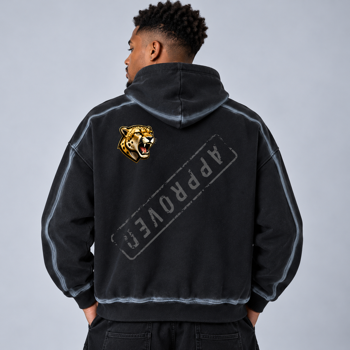 Sweat à capuche vintage oversize