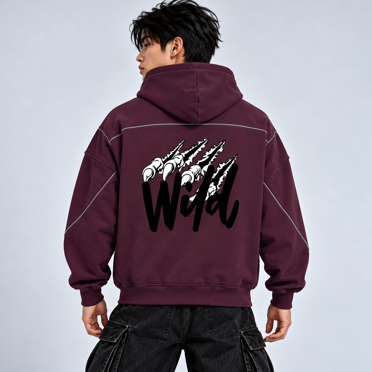 Hoodie Oversize Unisexe – Coupe Loose