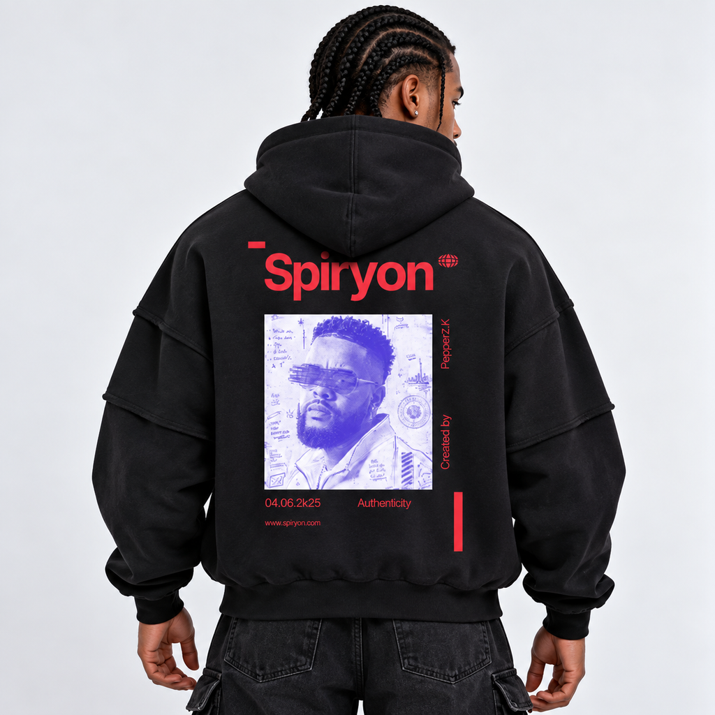 Hoodie Urban Raw Snow Wash
