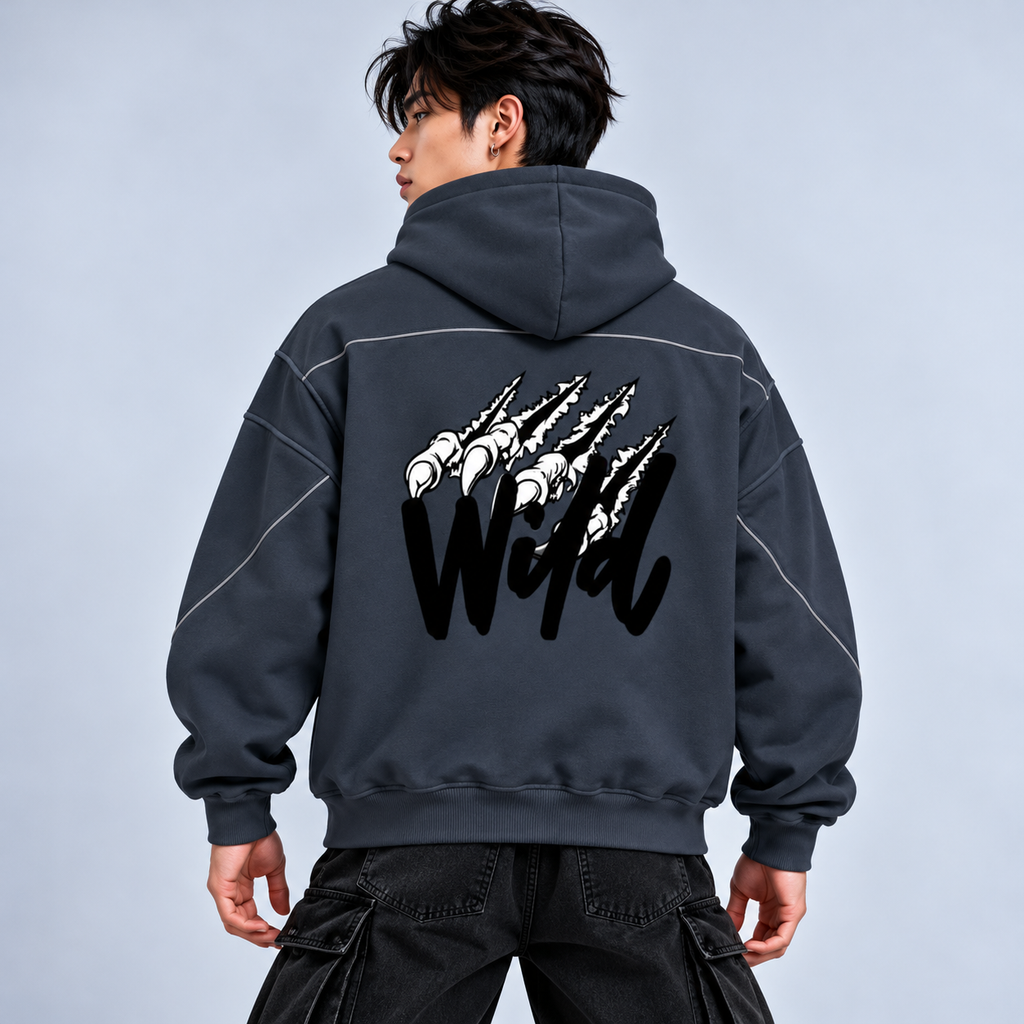 Hoodie Oversize Unisexe – Coupe Loose