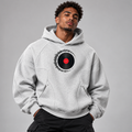 Curved Panel Raglan Hoodie