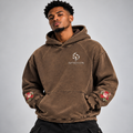 Hoodie Streetwear Vintage Snow Wash