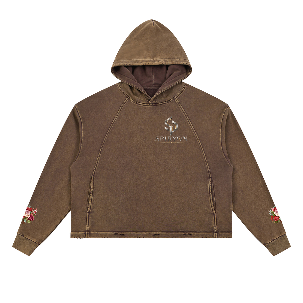 Hoodie Streetwear Vintage Snow Wash