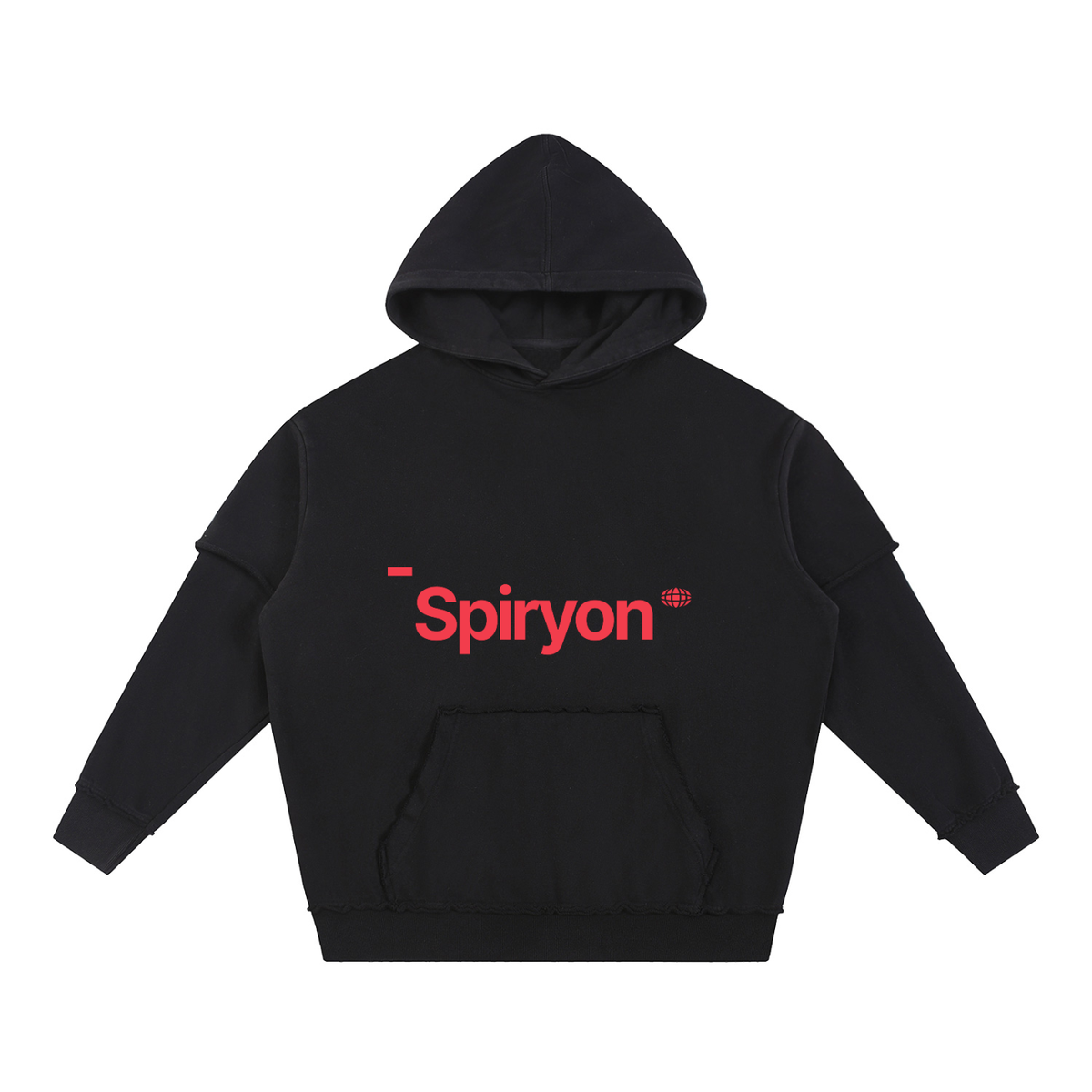 Hoodie Urban Raw Snow Wash
