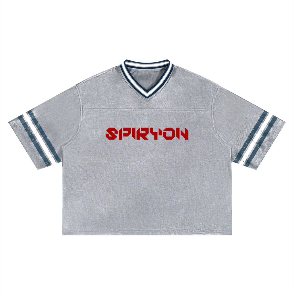 Unisex Boxy Striped Soccer Jersey
