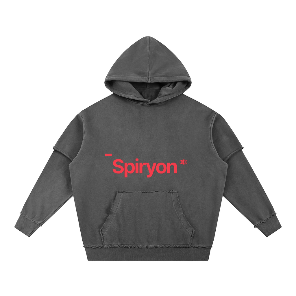 Hoodie Urban Raw Snow Wash