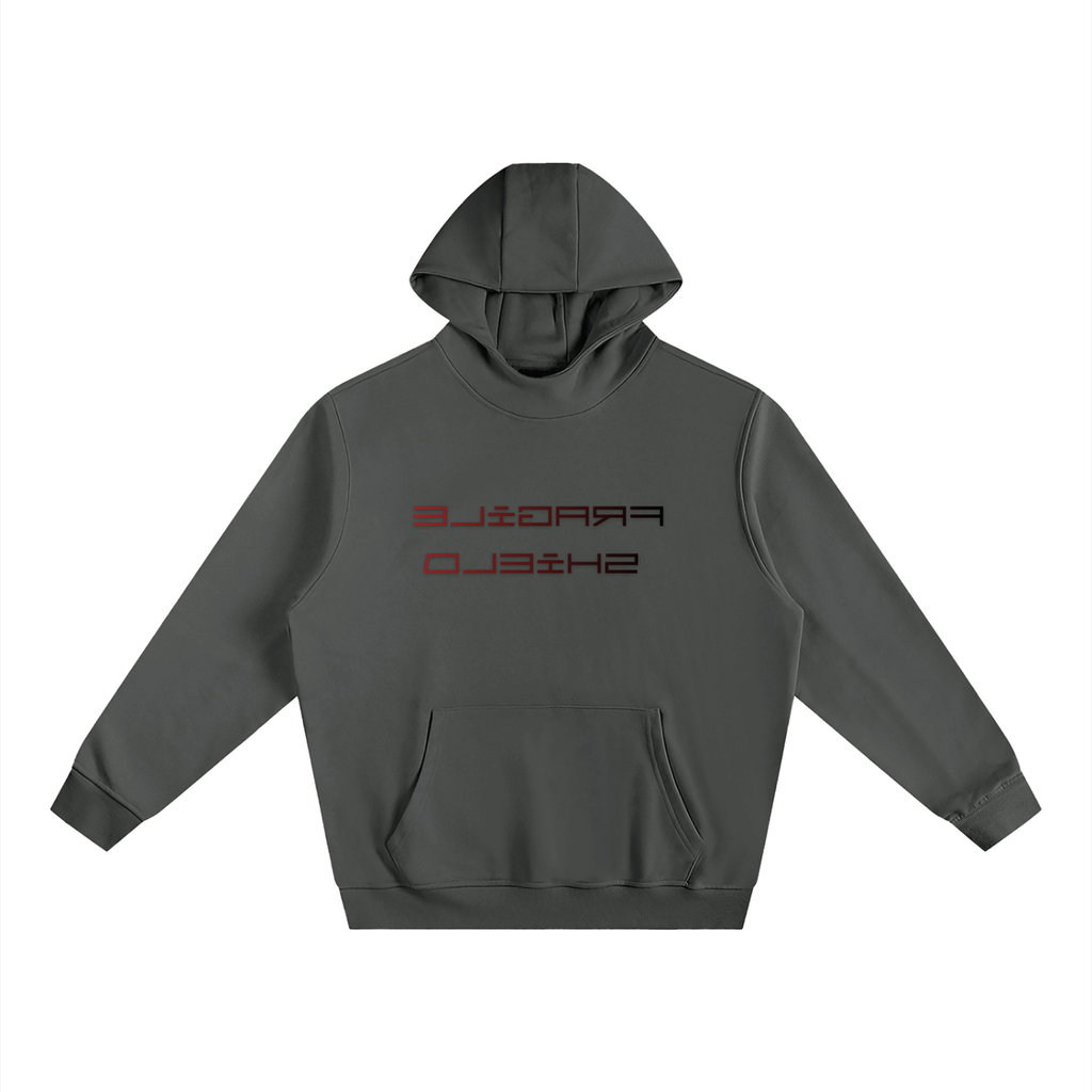 Fleeced High Neck Hoodie