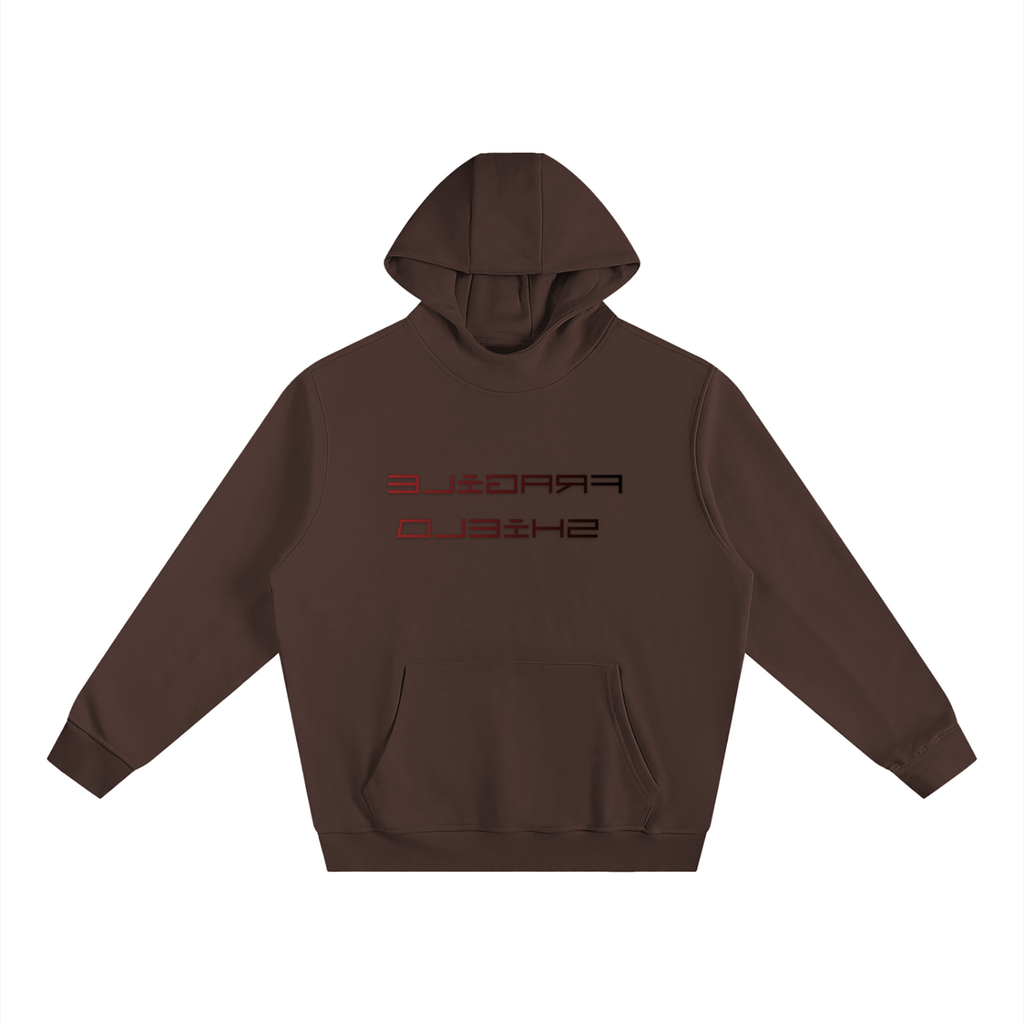 Fleeced High Neck Hoodie