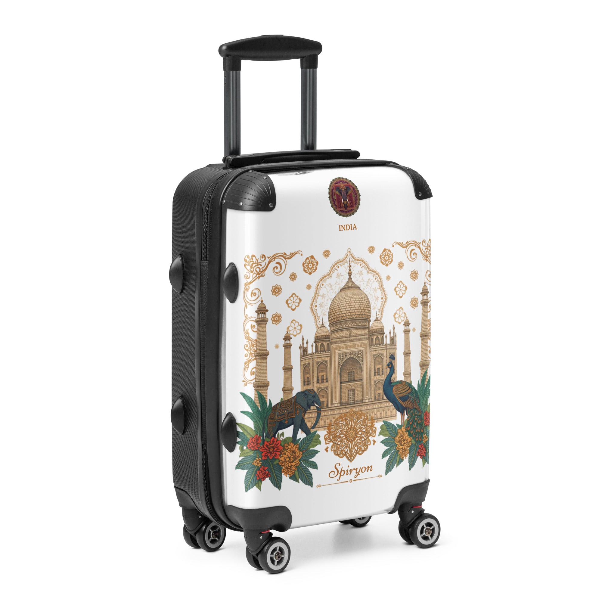 Valise - Indian flower gold